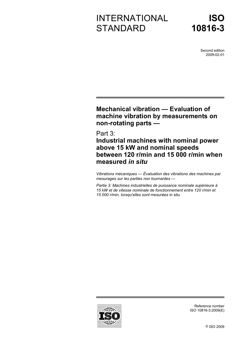 ISO 10816-3-2009.pdf_第1页