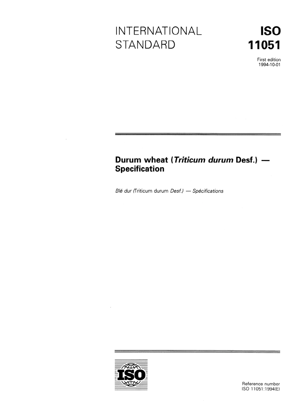 ISO 11051-1994 scan.pdf_第1页