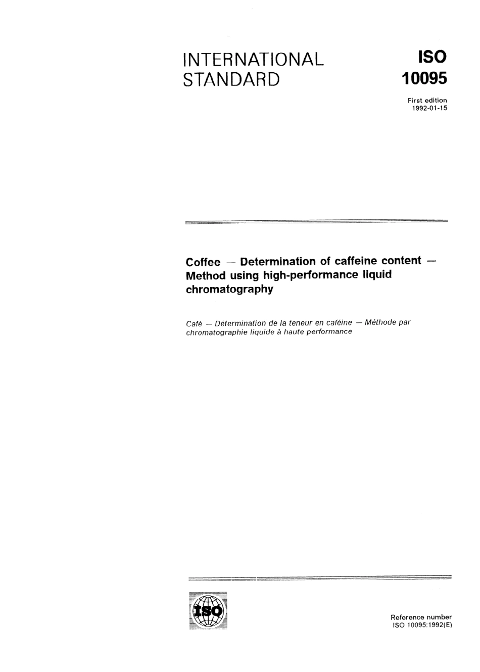 ISO 10095-1992 scan.pdf_第1页