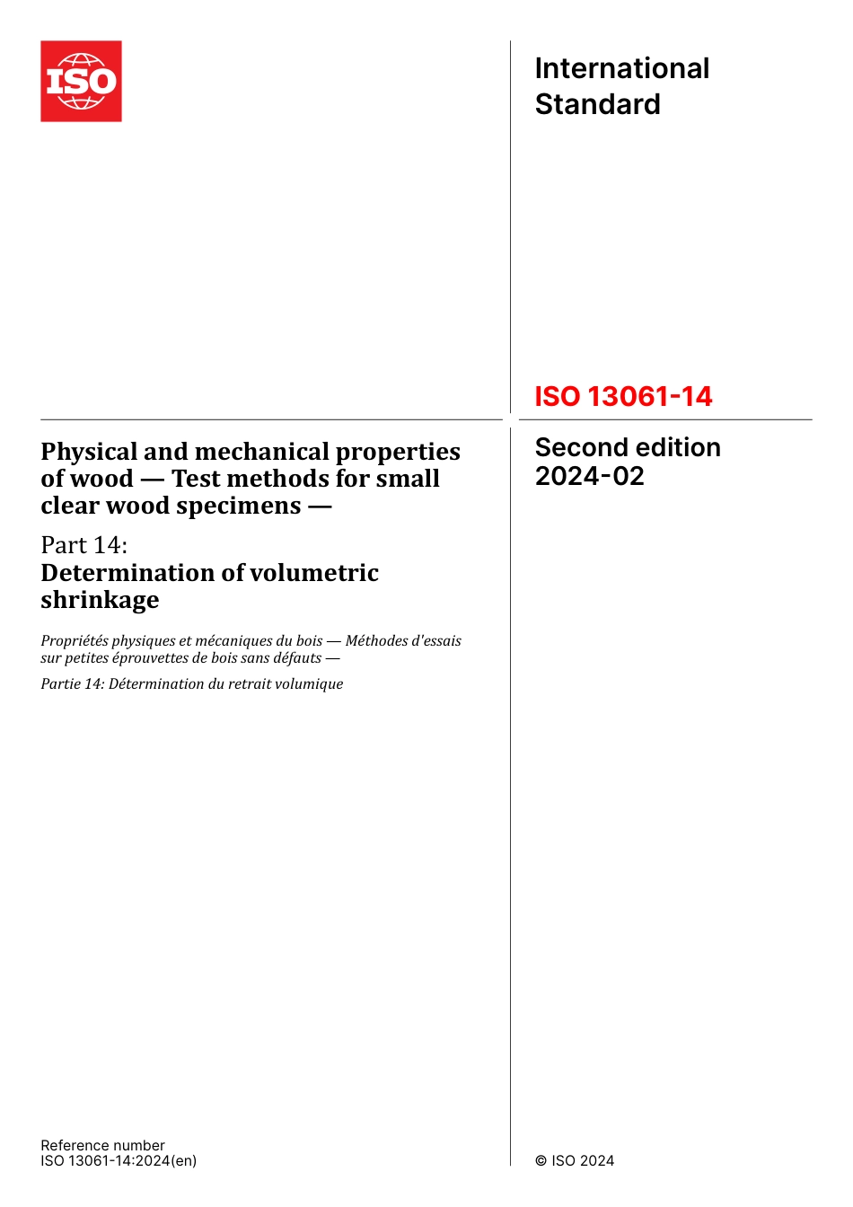 ISO 13061-14-2024.pdf_第1页