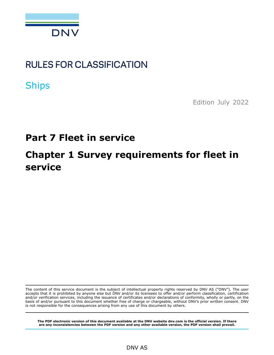 DNV-RU-SHIP-Pt7-2022.pdf_第1页