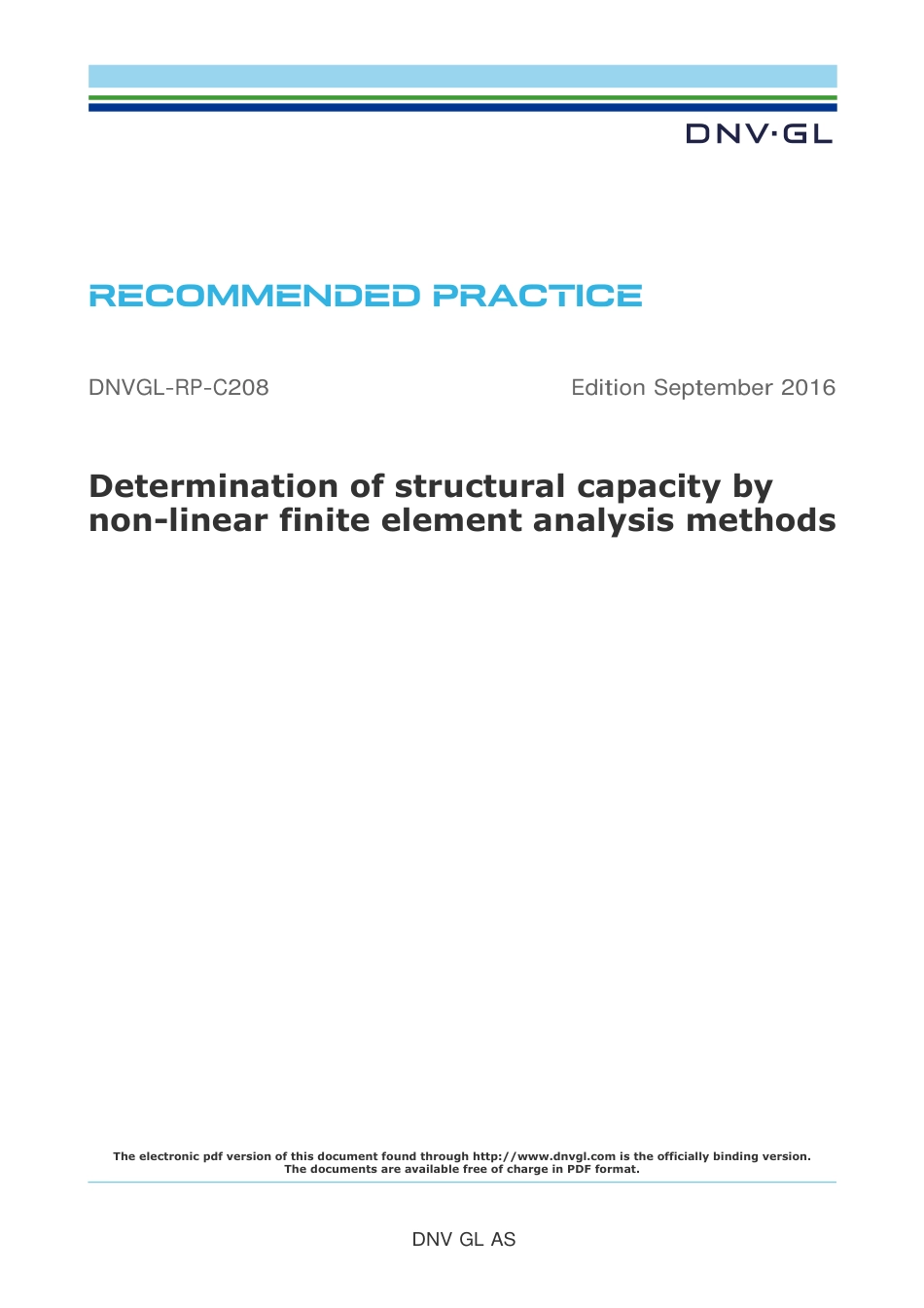 DNVGL-RP-C208-2016.pdf_第1页