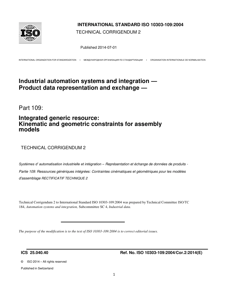 ISO 10303-109-2004 cor2-2014.pdf_第1页