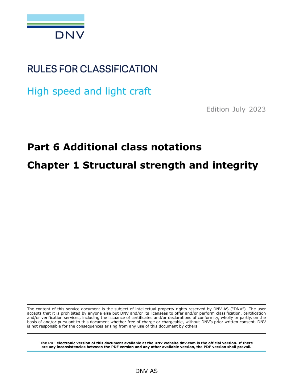DNV-RU-HSLC-Pt6-2023.pdf_第1页