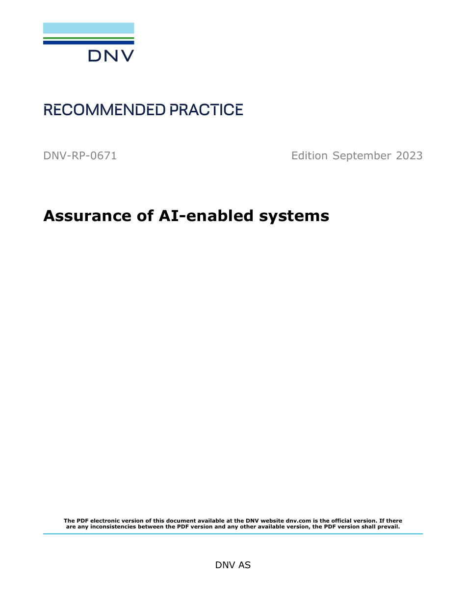DNV-RP-0671-2023.pdf_第1页