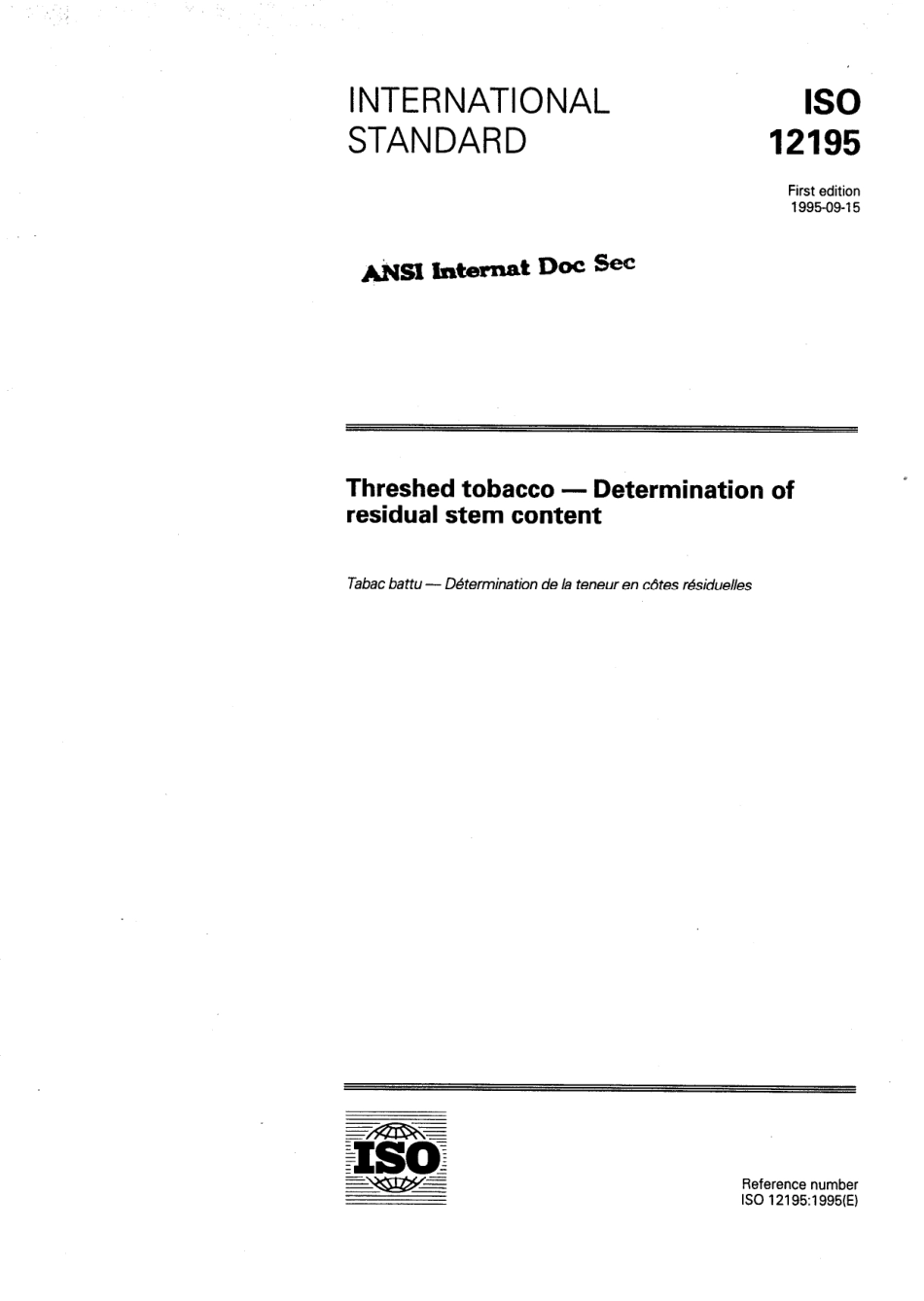 ISO 12195-1995 scan.pdf_第1页