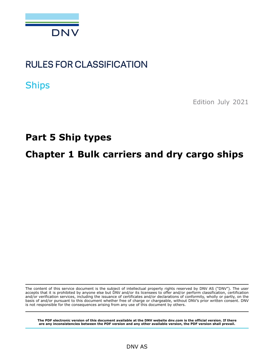 DNV-RU-SHIP-Pt5-2021.pdf_第1页