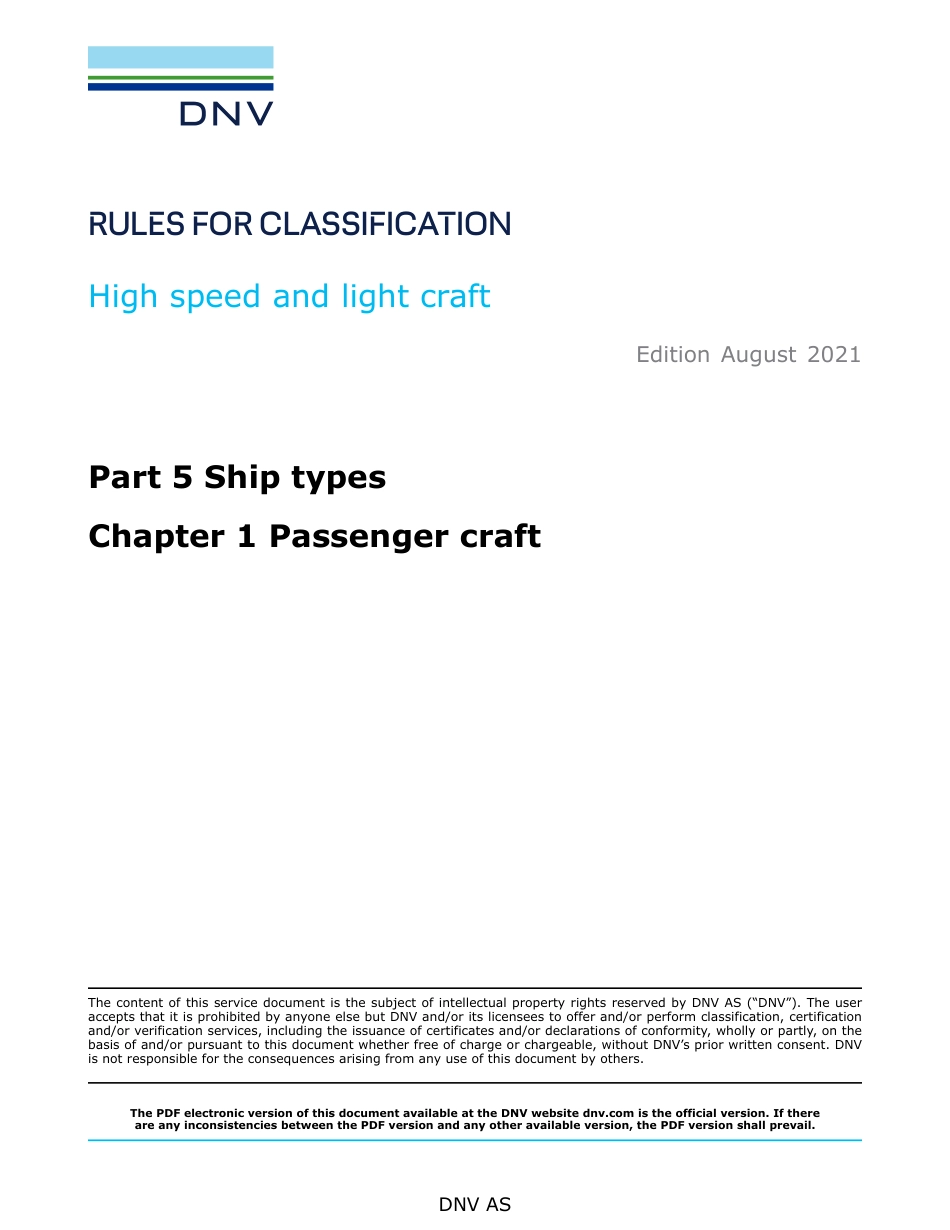 DNV-RU-HSLC-Pt5-2021.pdf_第1页