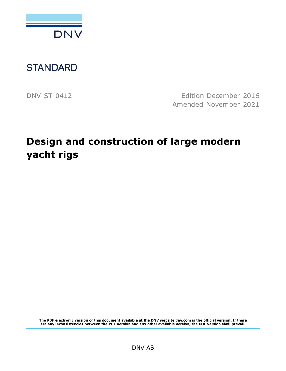 DNV-ST-0412-2016 (2021).pdf_第1页
