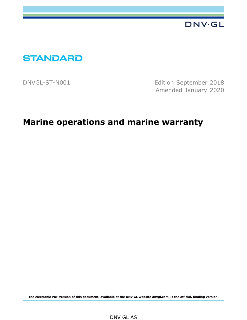 DNVGL-ST-N001-2018 (2020).pdf_第1页