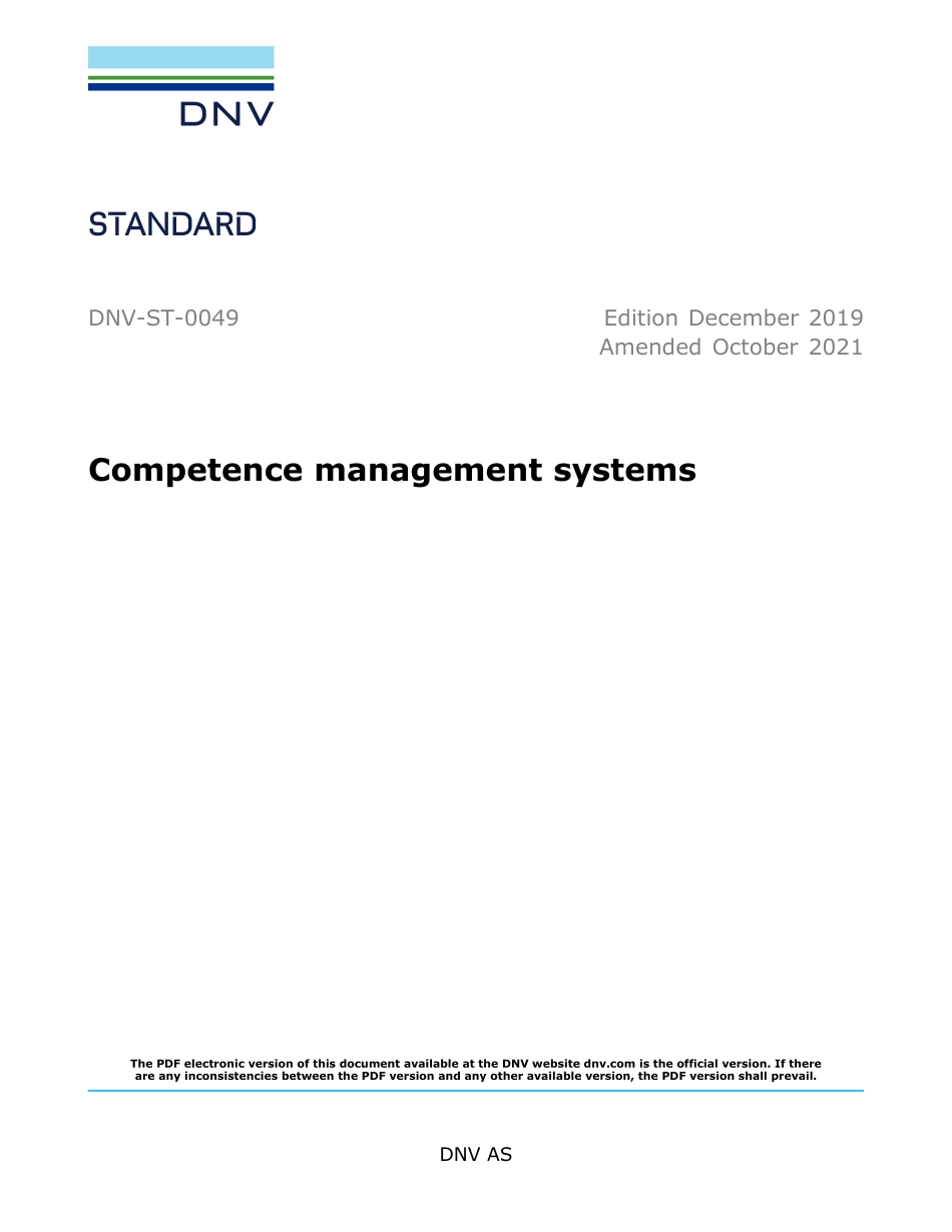 DNV-ST-0049-2019 (2021).pdf_第1页