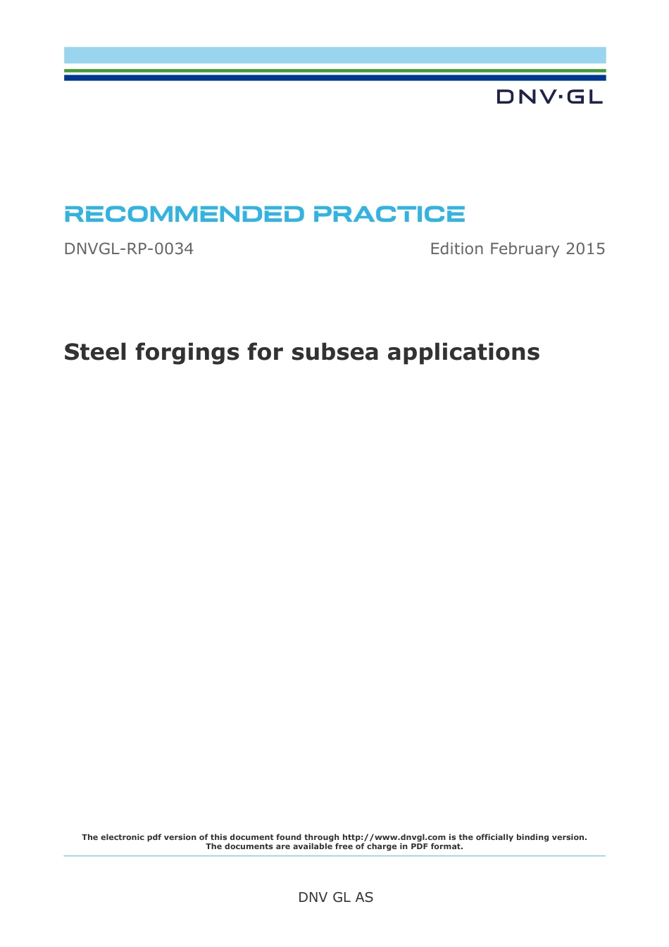 DNVGL-RP-0034-2015.pdf_第1页