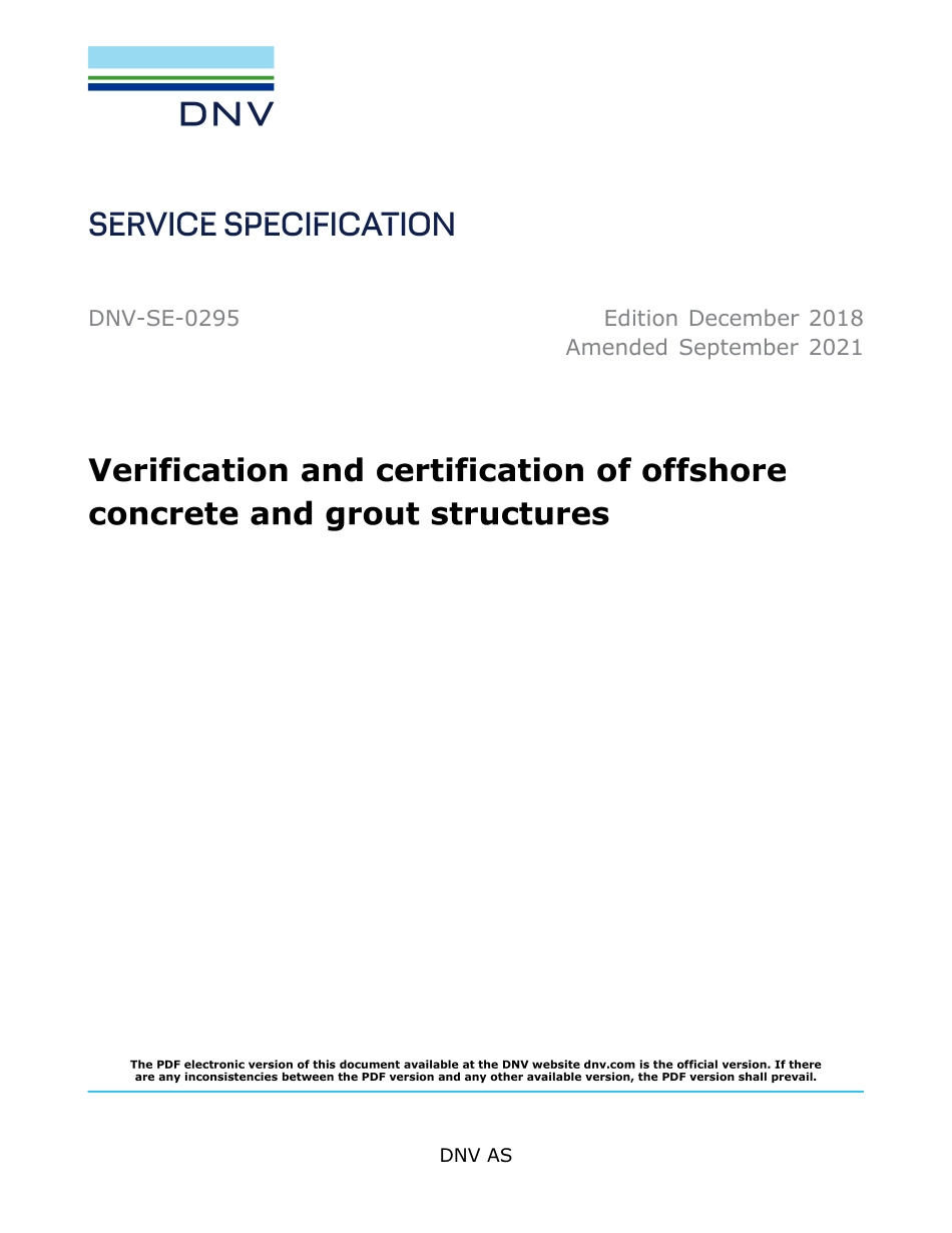 DNV-SE-0295-2018 (2021).pdf_第1页