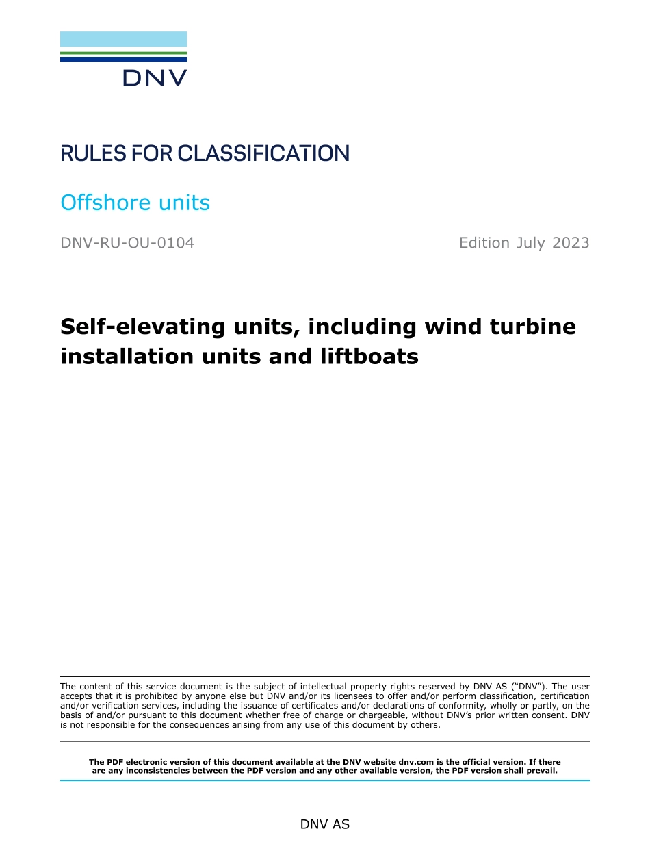DNV-RU-OU-0104-2023.pdf_第1页