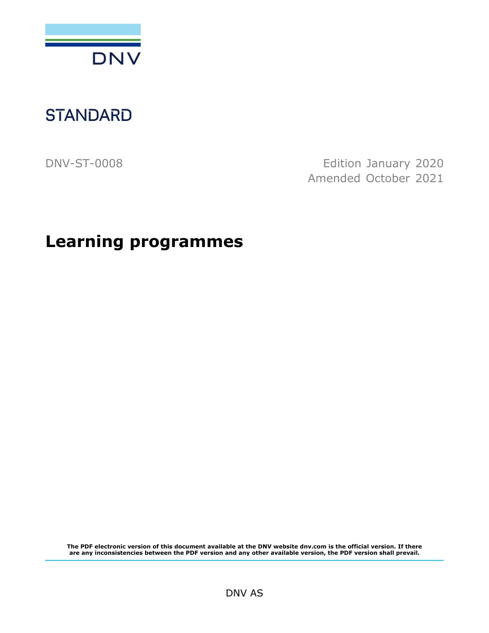 DNV-ST-0008-2020 (2021).pdf_第1页