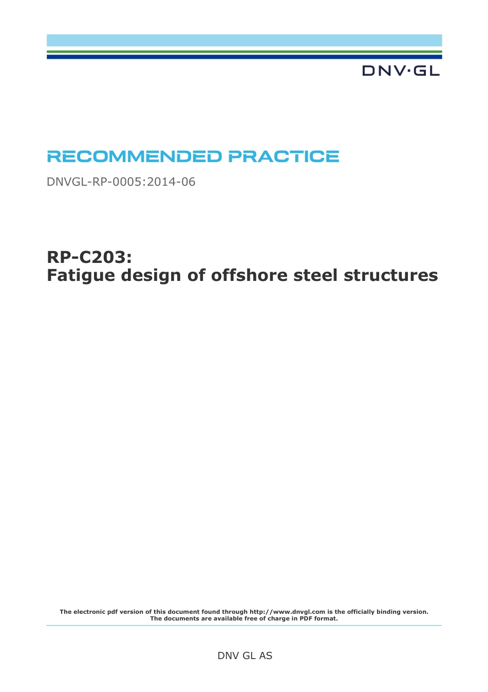 DNVGL-RP-0005-2014.pdf_第1页