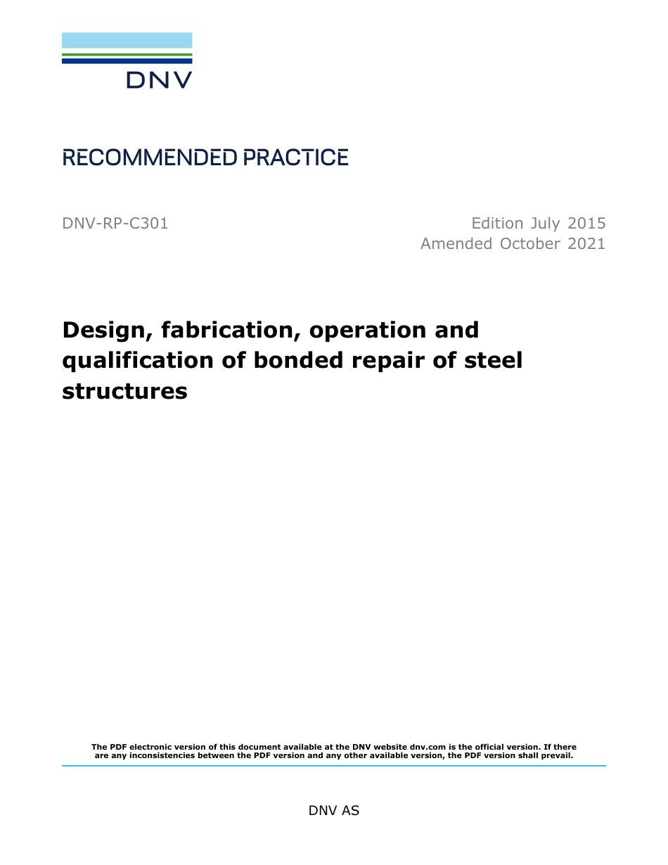 DNV-RP-C301-2015 (2021).pdf_第1页