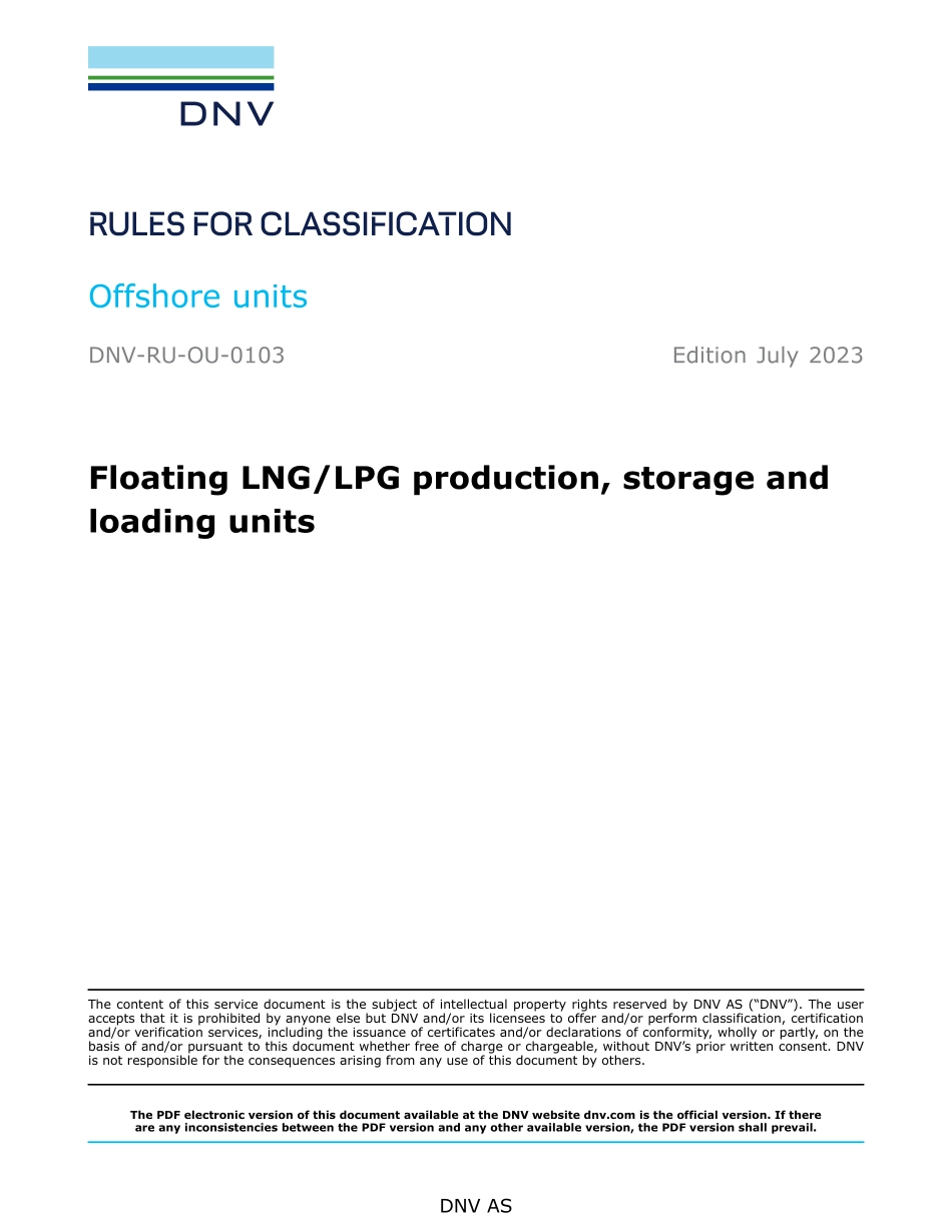 DNV-RU-OU-0103-2023.pdf_第1页