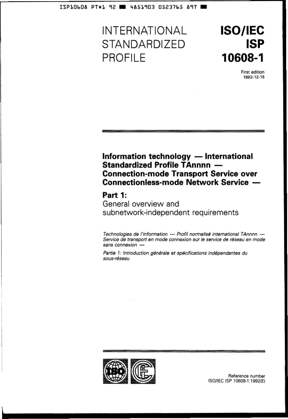 ISO IEC ISP 10608-1-1992 scan.pdf_第1页