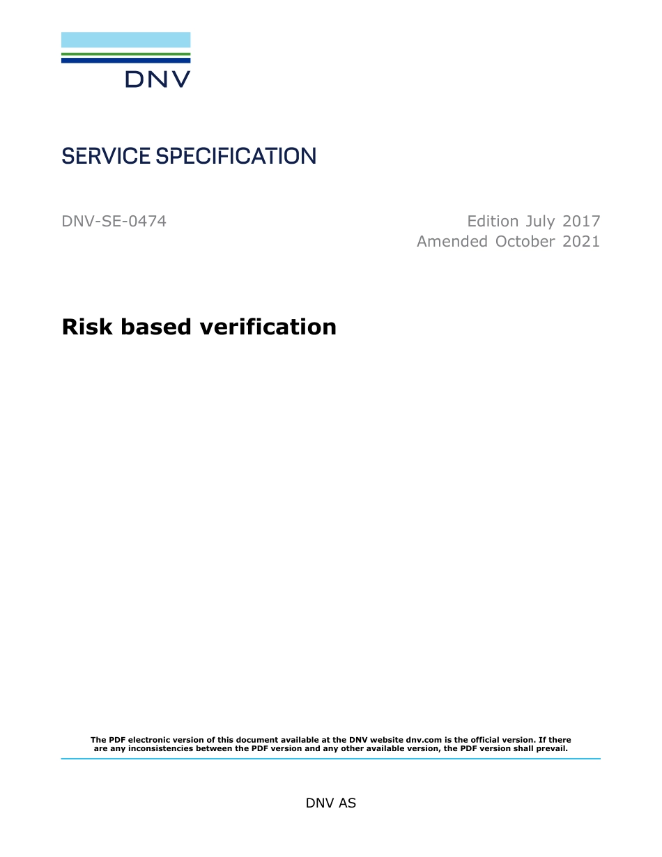 DNV-SE-0474-2017 (2021).pdf_第1页