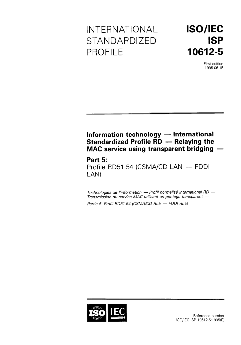ISO IEC ISP 10612-5-1995 scan.pdf_第1页