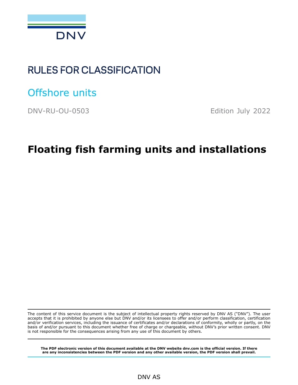 DNV-RU-OU-0503-2022.pdf_第1页