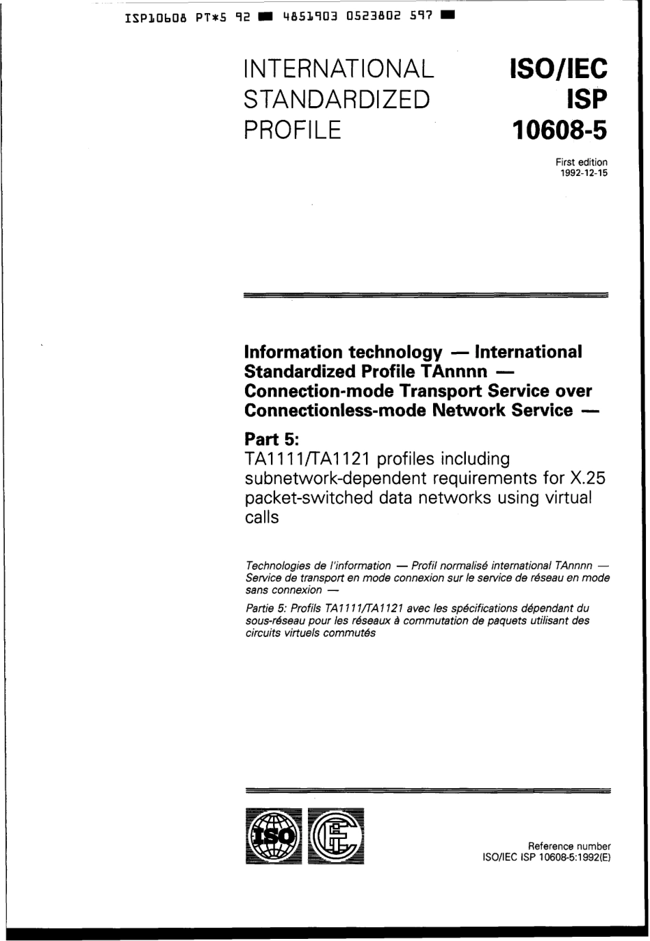 ISO IEC ISP 10608-5-1992 scan.pdf_第1页