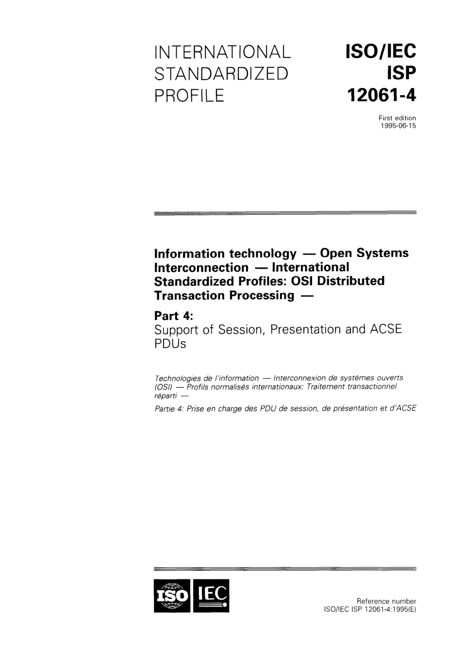 ISO IEC ISP 12061-4-1995 scan.pdf_第1页
