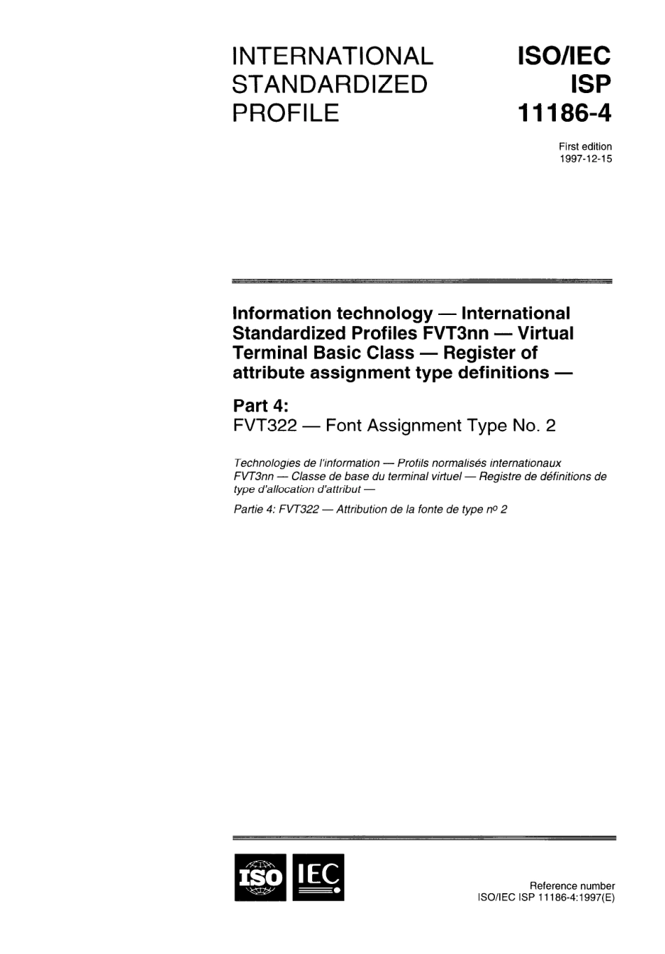 ISO IEC ISP 11186-4-1997 scan.pdf_第1页