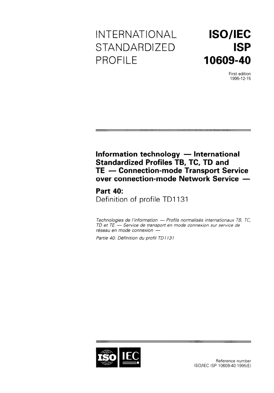 ISO IEC ISP 10609-40-1995 scan.pdf_第1页