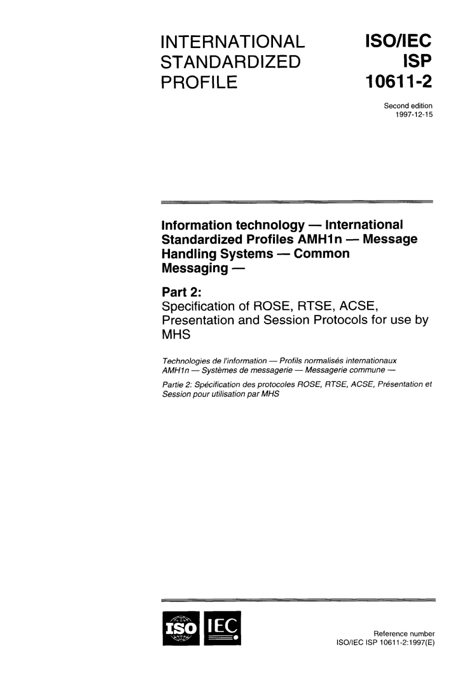 ISO IEC ISP 10611-2-1997 scan.pdf_第1页