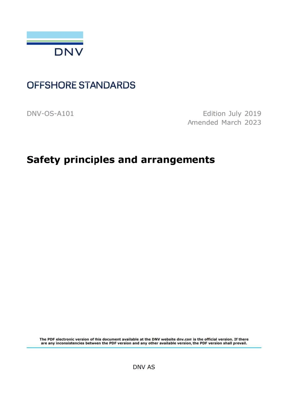 DNV-OS-A101-2019 (2023).pdf_第1页