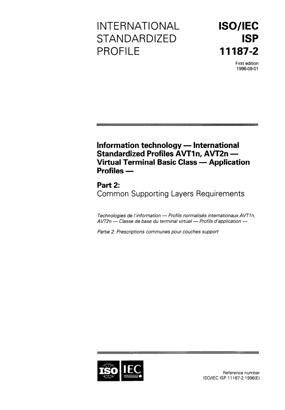ISO IEC ISP 11187-2-1996 scan.pdf_第1页