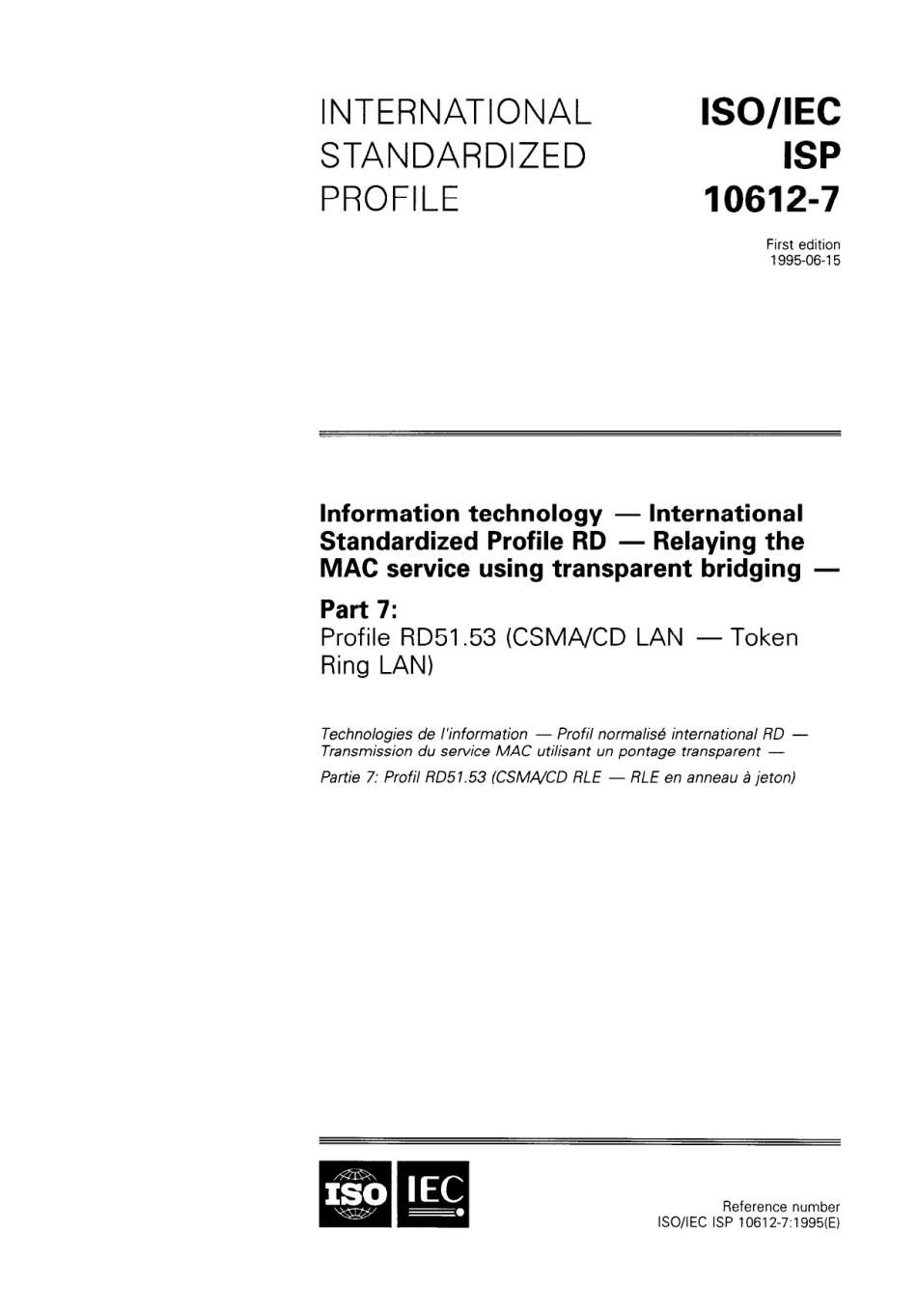 ISO IEC ISP 10612-7-1995 scan.pdf_第1页