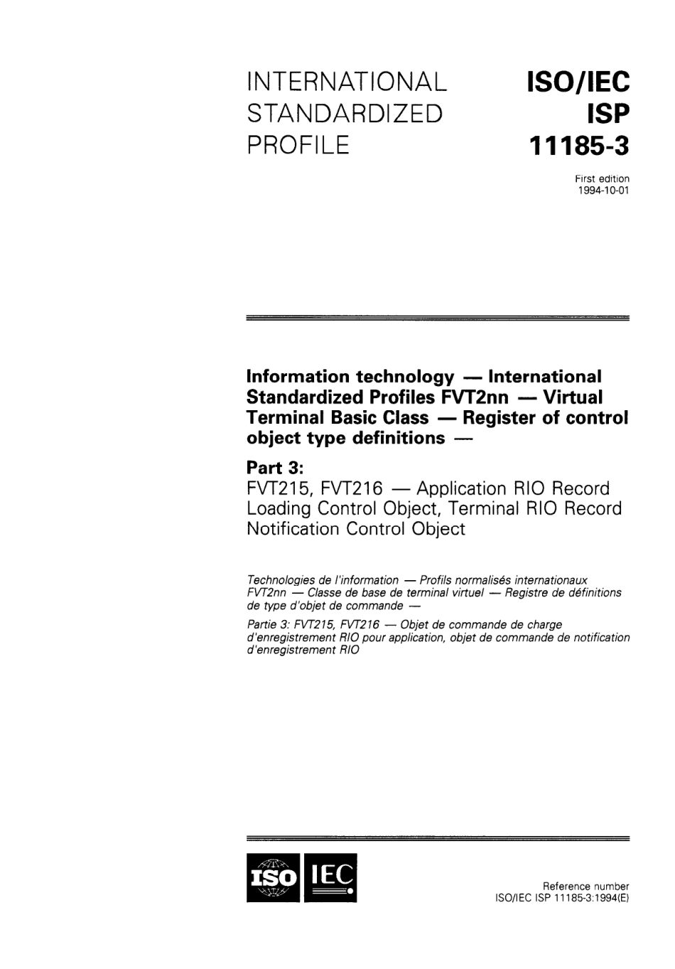 ISO IEC ISP 11185-3-1994 scan.pdf_第1页