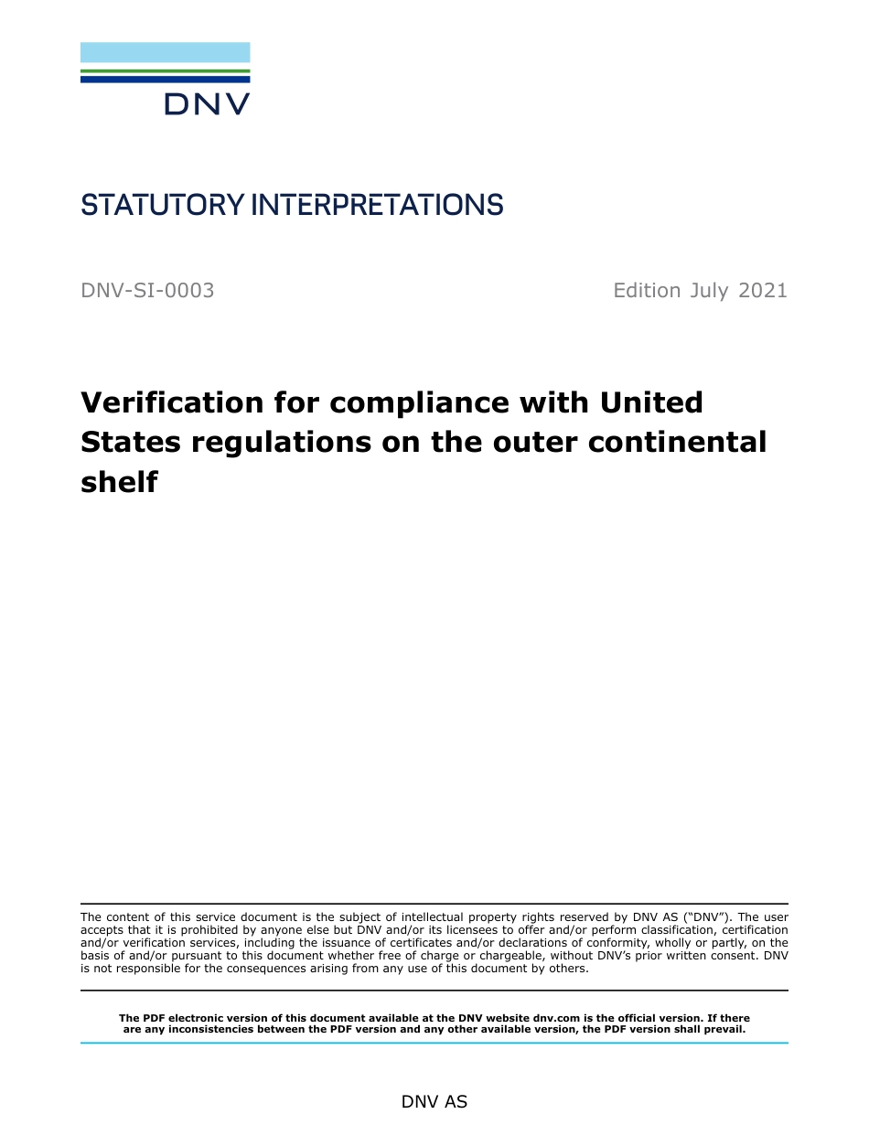 DNV-SI-0003-2021.pdf_第1页
