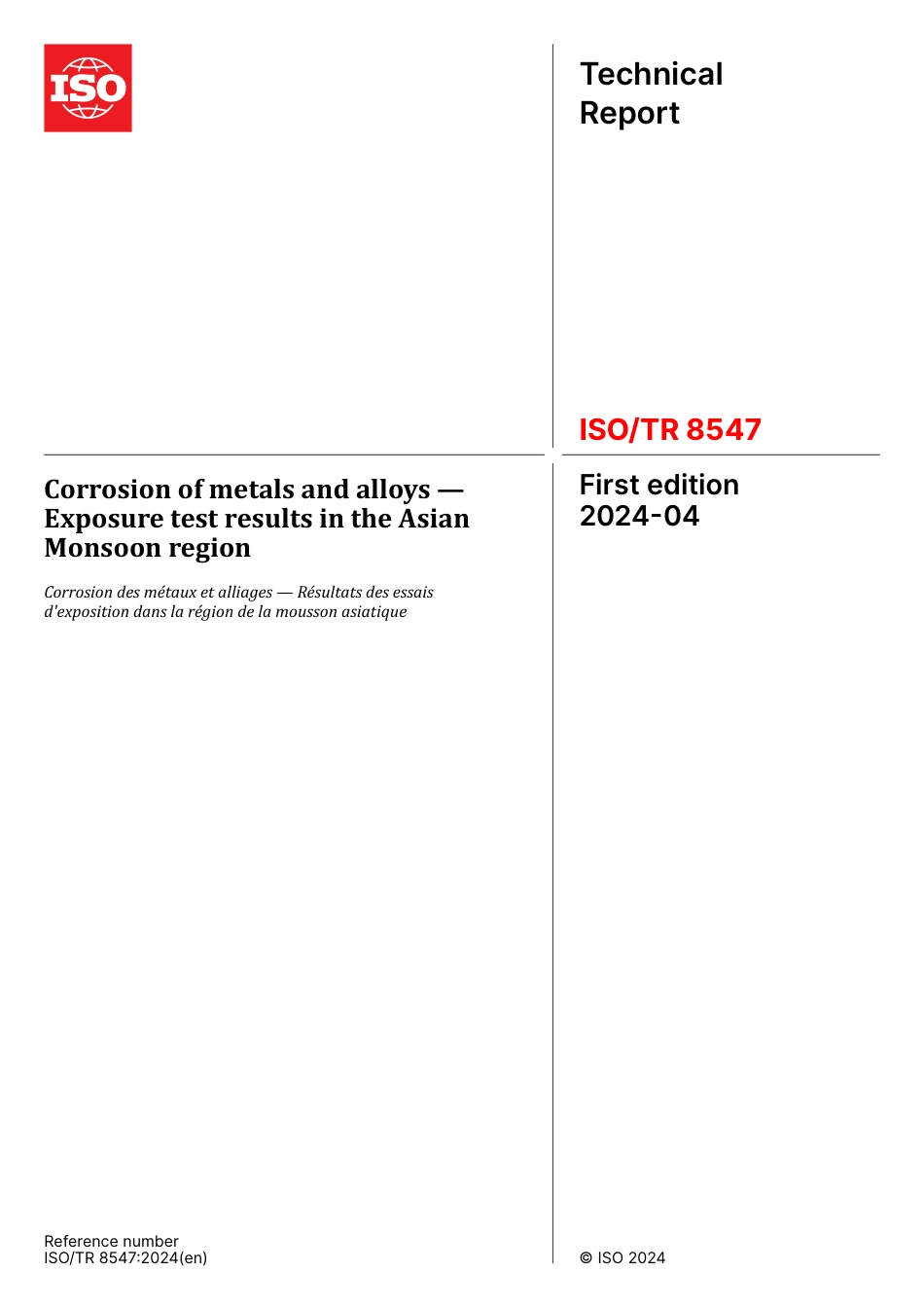 ISO TR 08547-2024.pdf_第1页