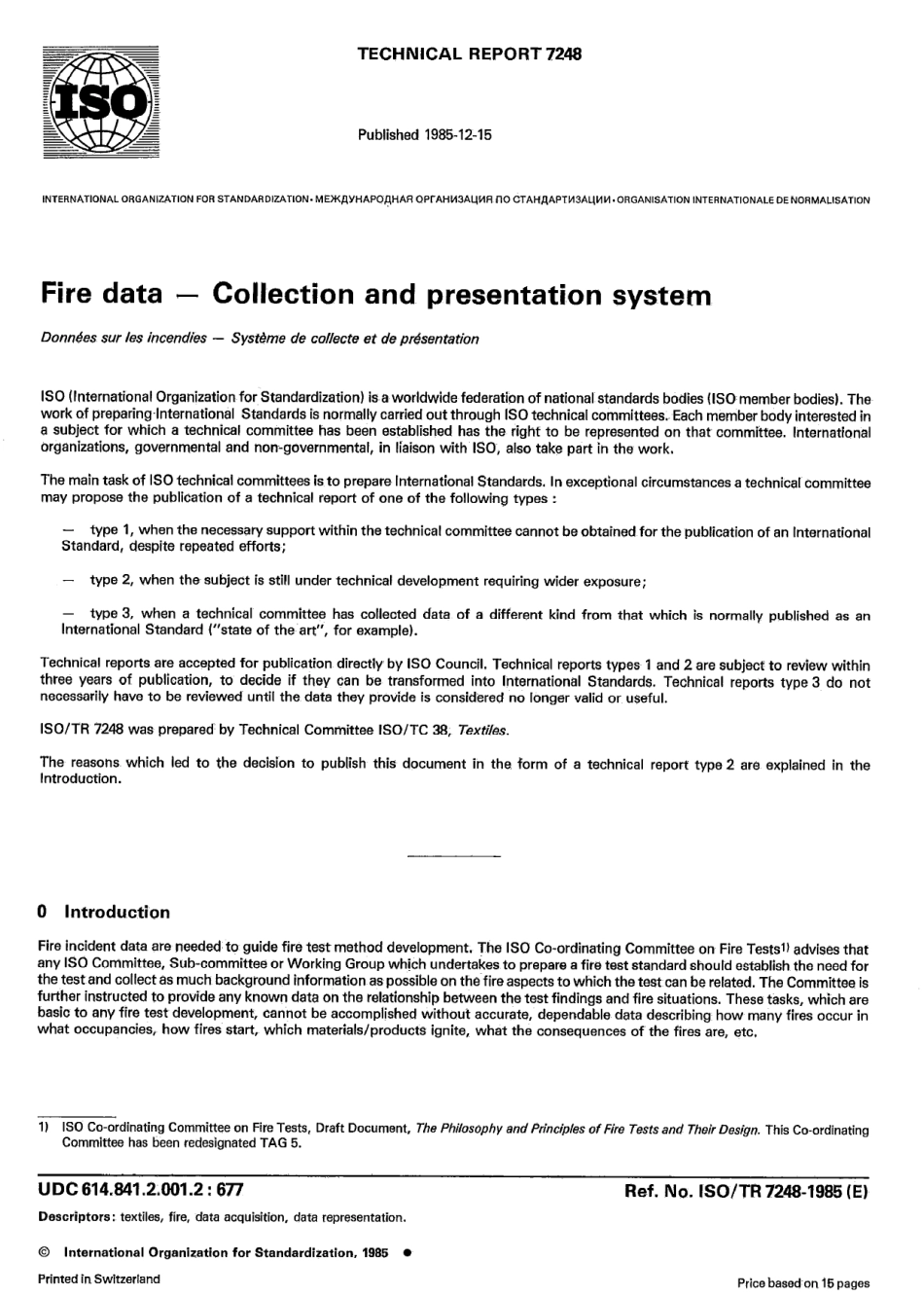 ISO TR 07248-1985 scan.pdf_第1页