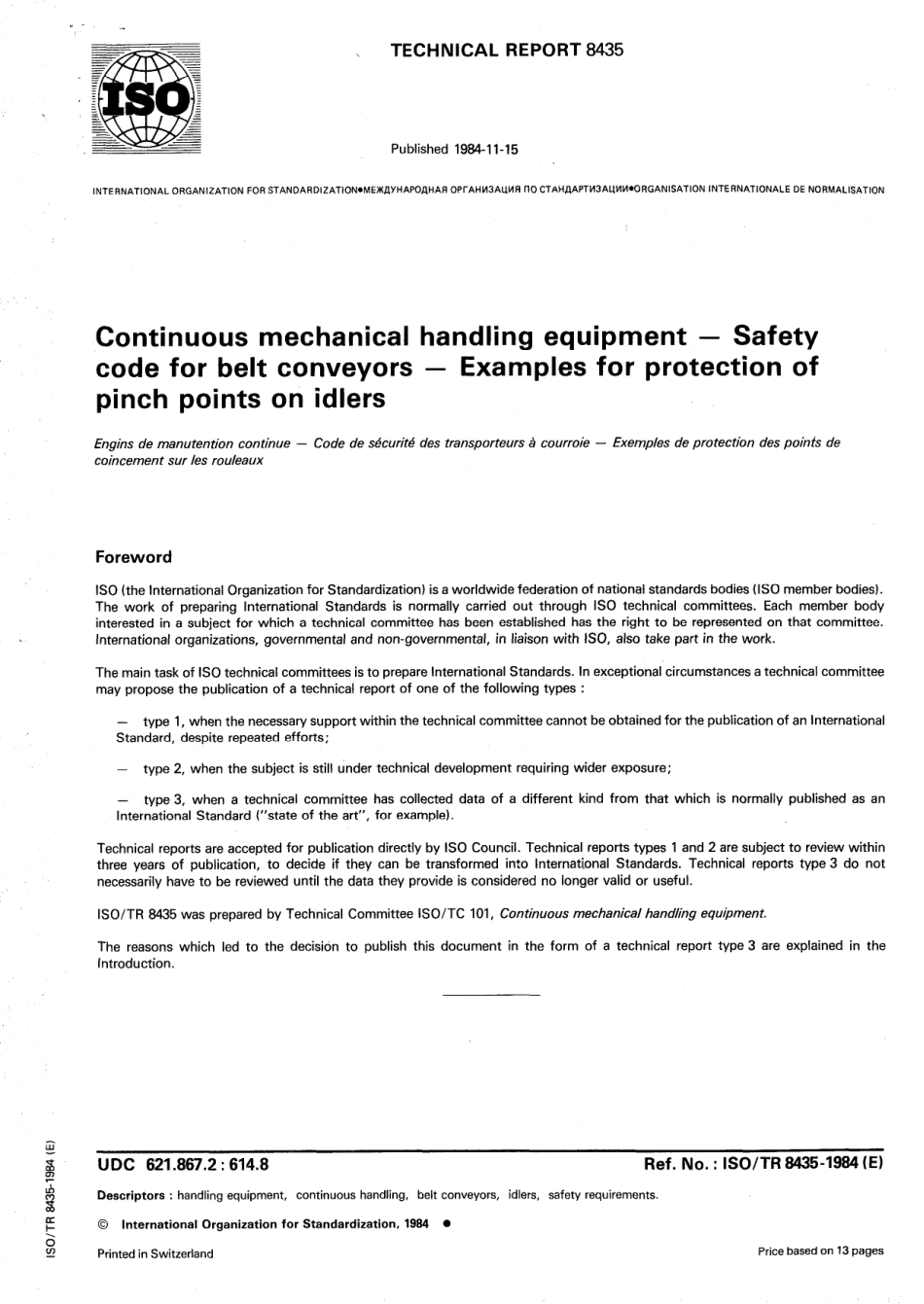 ISO TR 08435-1984 scan.pdf_第1页