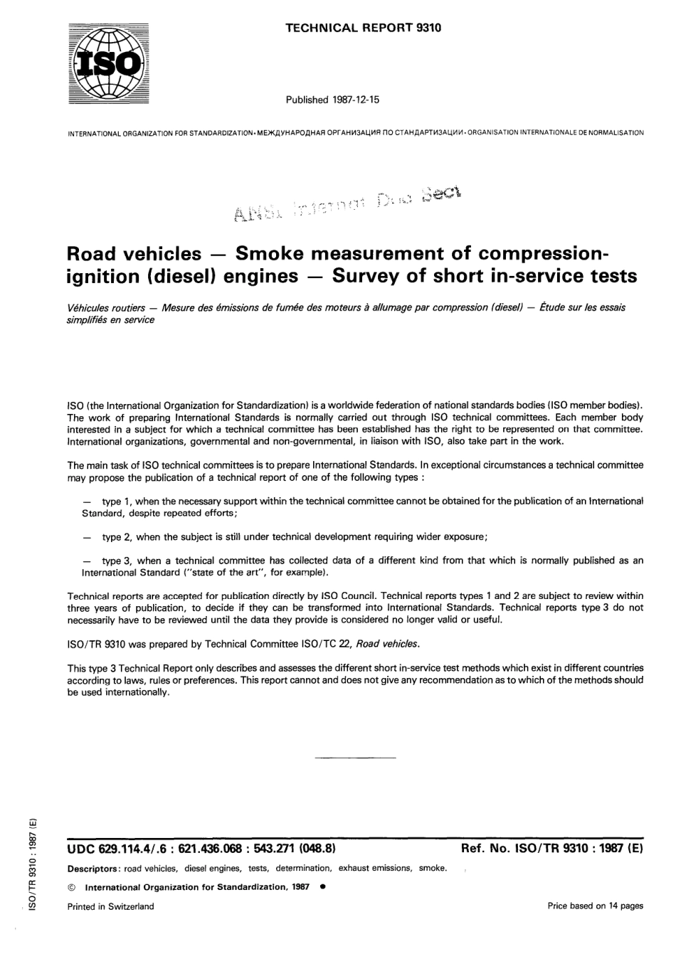 ISO TR 09310-1987 scan.pdf_第1页