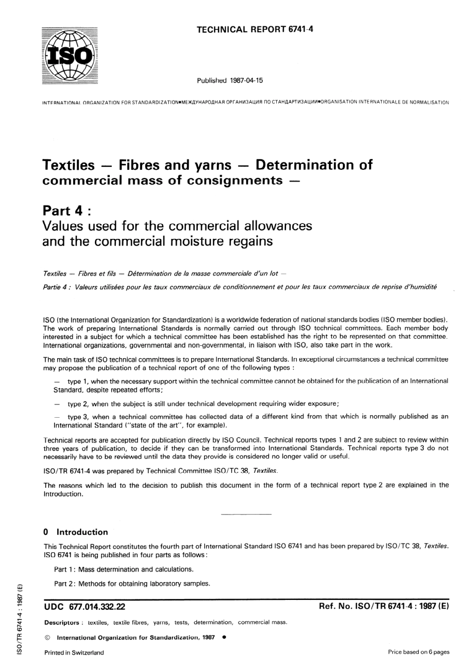 ISO TR 06741-4-1987 scan.pdf_第1页