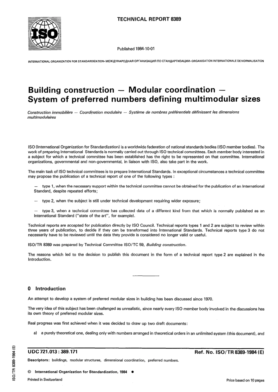 ISO TR 08389-1984 scan.pdf_第1页