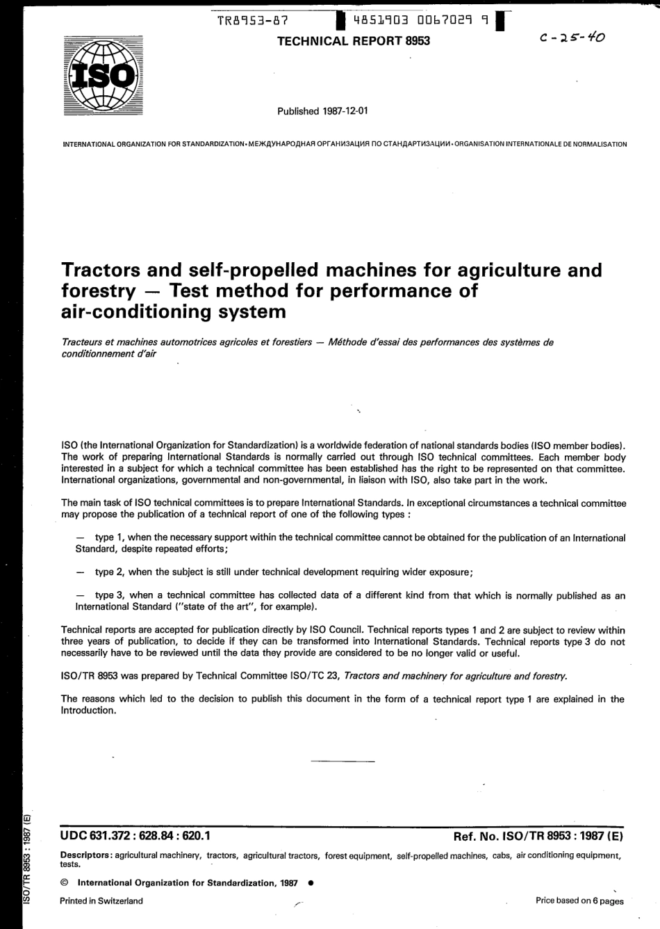 ISO TR 08953-1987 scan.pdf_第1页