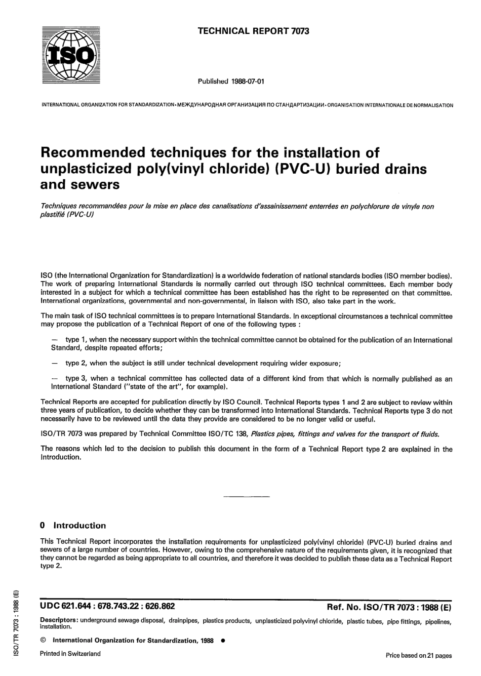ISO TR 07073-1988 scan.pdf_第1页