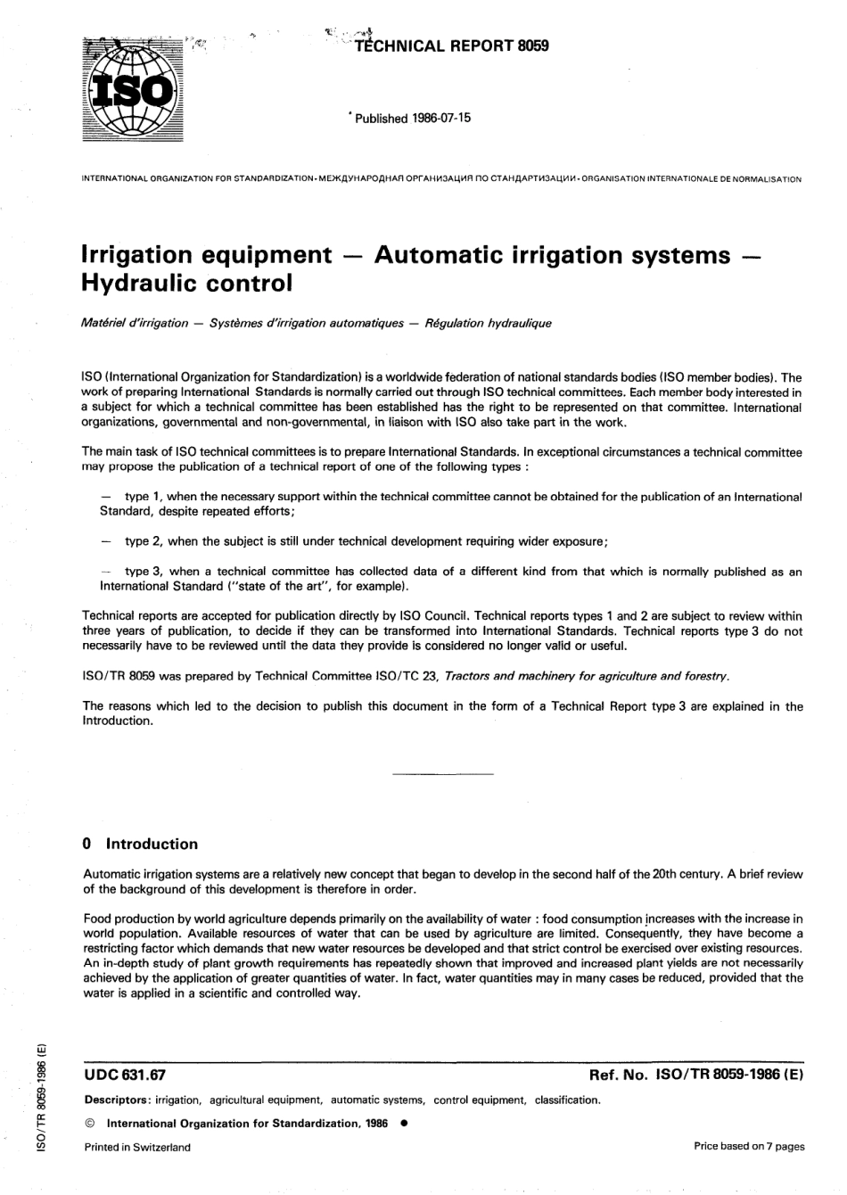 ISO TR 08059-1986 scan.pdf_第1页
