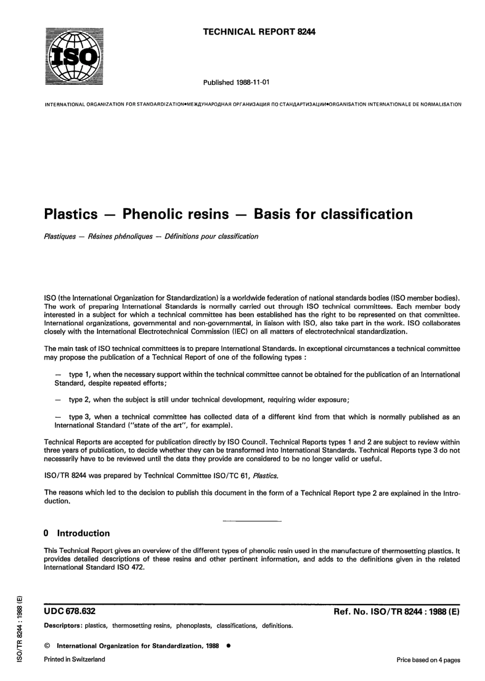 ISO TR 08244-1988 scan.pdf_第1页