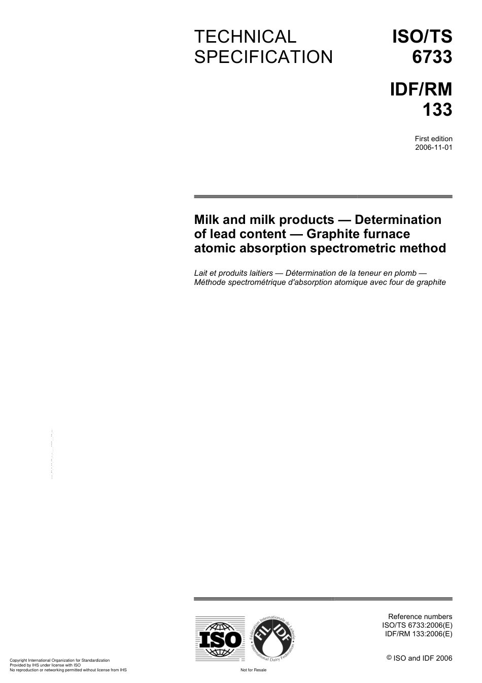ISO TS 06733-2006.pdf_第1页