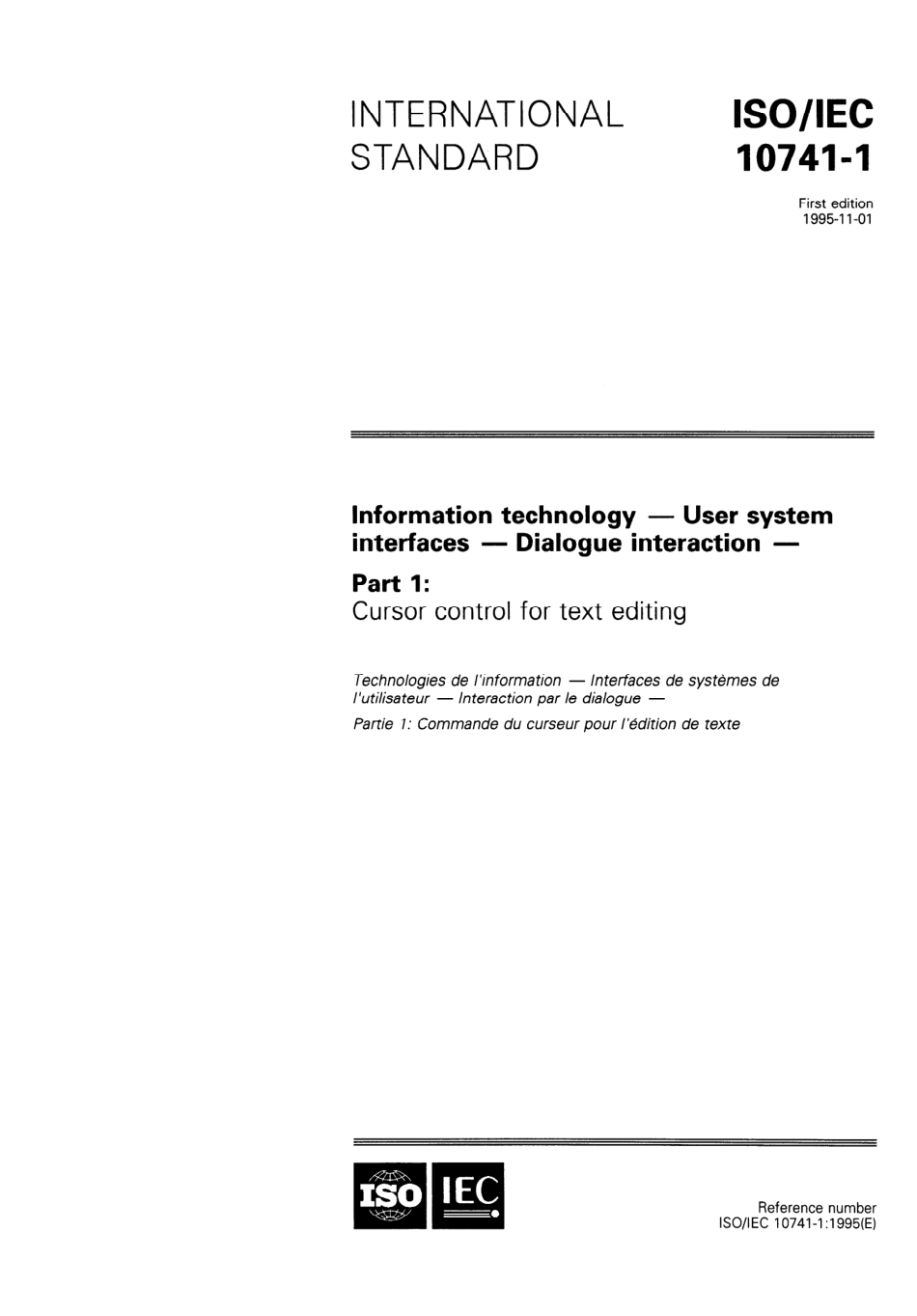 ISO IEC 10741-1-1995 scan.pdf_第1页