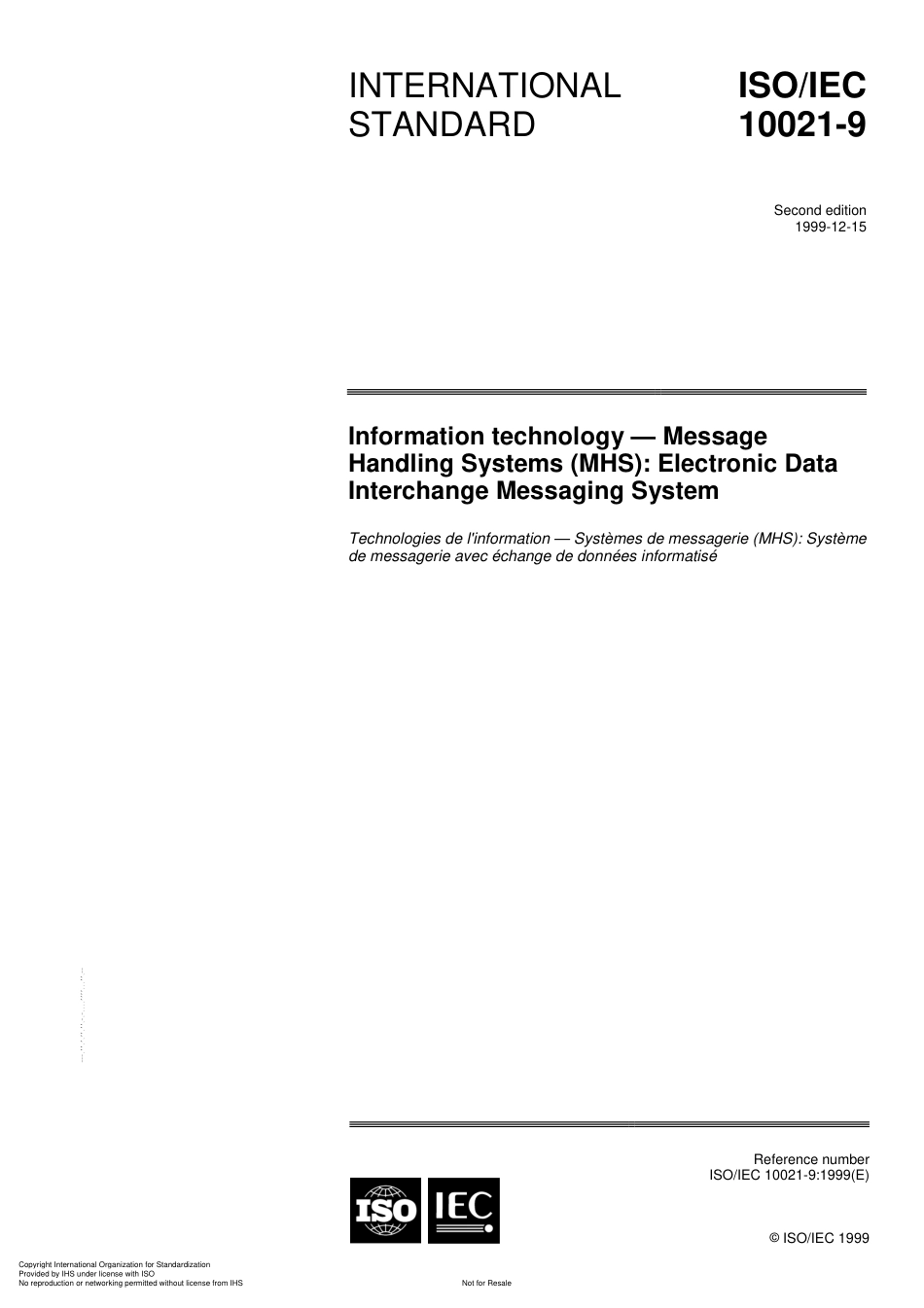 ISO IEC 10021-9-1999.pdf_第1页