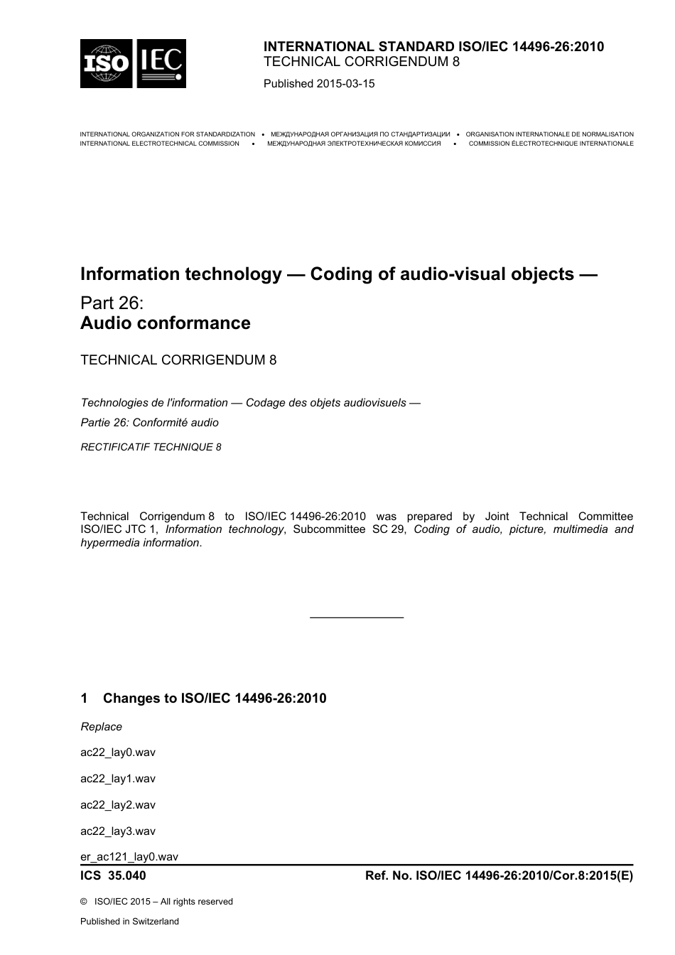 ISO IEC 14496-26-2010 cor8-2015.pdf_第1页